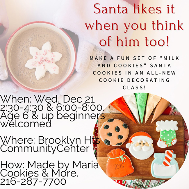 Cookie Decorating flyer